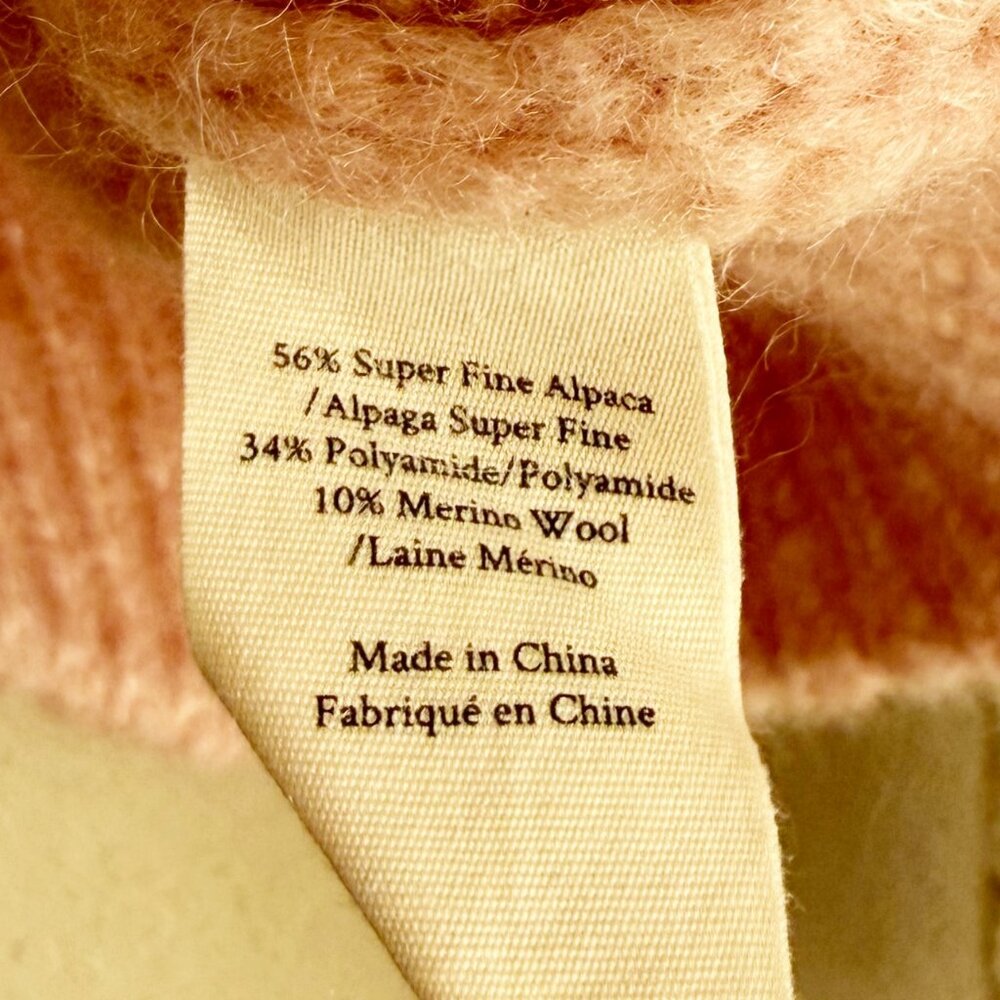 Loveshackfancy Aspyn Aplaca Pullover Sweater Size… - image 5